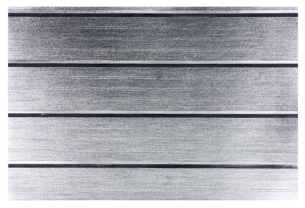 ASHDENE LUXE Placemat Metallic Stripe Silver