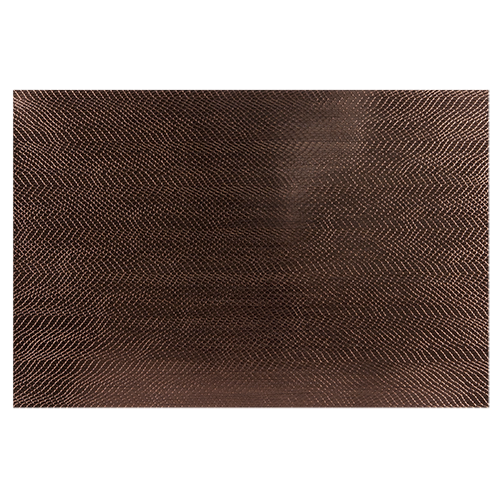 ASHDENE LUXE Placemat Metallic Snake Skin Copper