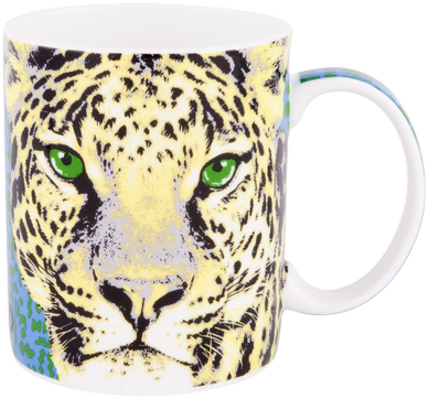 ASHDENE Mug  Wild Leopard  (Bone China)