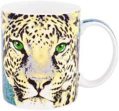 ASHDENE Mug  Wild Leopard  (Bone China)