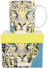 ASHDENE Mug  Wild Leopard  (Bone China)