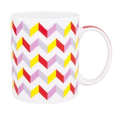 ASHDENE Mug Geometrix Zig Zag (Bone China)