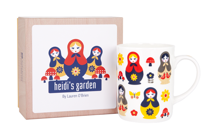 ASHDENE Mug Heidi's Garden Doll