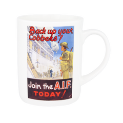 ASHDENE Mug  Classic Wartime AIF