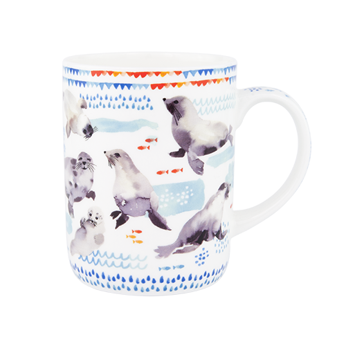 ASHDENE Mug  Deep Blue Seal Appeal