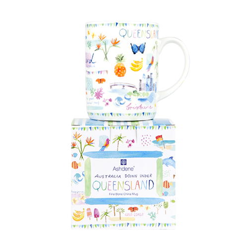 ASHDENE Mug  Australia Down Under Queensland