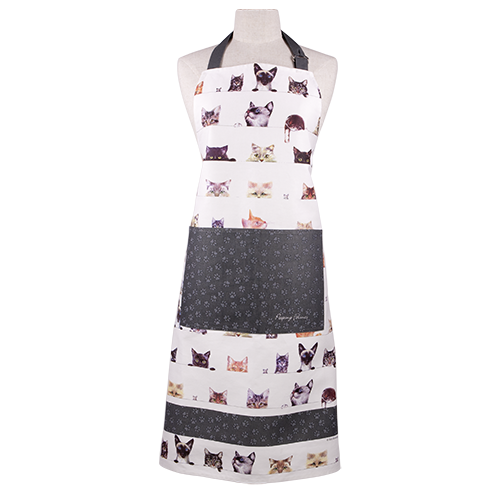 ASHDENE Apron Peeping Felines