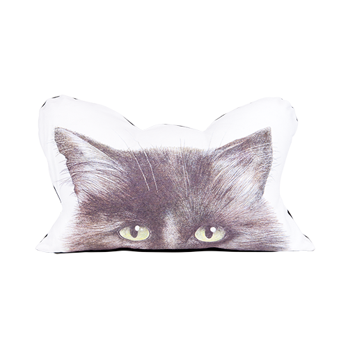 ASHDENE Cushion Peeping Felines (Cats) Sooty