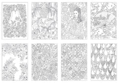 Adult Colouring Book - Patterns All Around