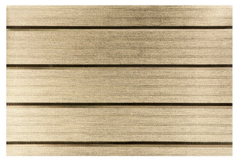 ASHDENE LUXE Placemat Metallic Stripe Gold
