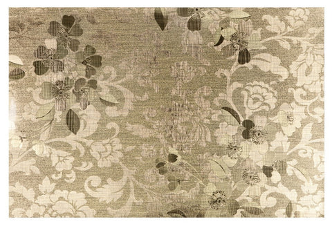 ASHDENE LUXE Placemat Metallic Floral Gold