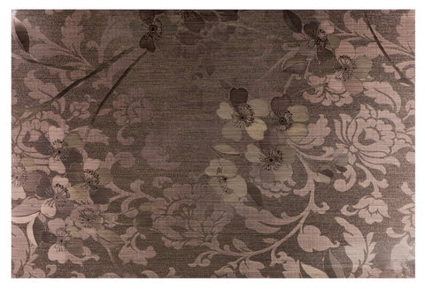 ASHDENE LUXE Placemat Metallic Floral Coffee