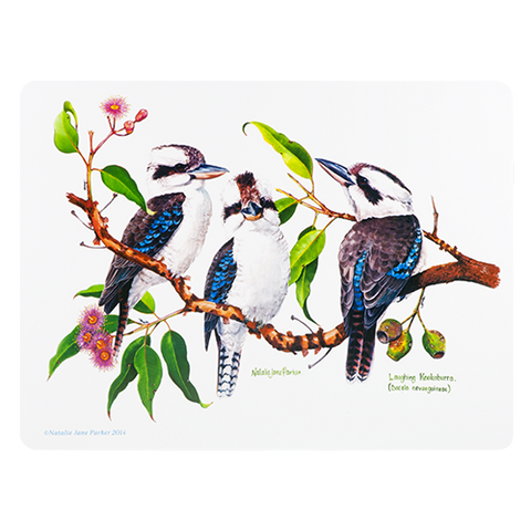 ASHDENE Placemat Birds of Australia Kookaburra