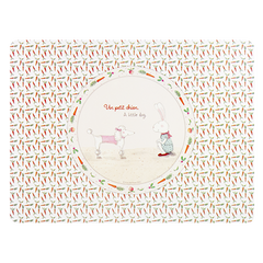 ASHDENE Placemat Ruby Red Shoes Petit Chien