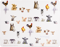 ASHDENE XL Placemats Farmyard Friends