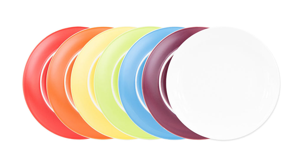 ASHDENE Set of 6 Gelati Side Plates Assorted
