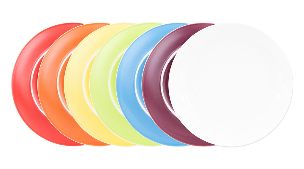 ASHDENE Set of 6 Gelati Dinner Plates Assorted