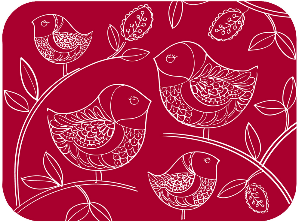 ASHDENE Surface Saver Beautiful Birds