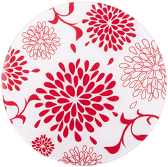 ASHDENE Round Surface Saver Red Flower