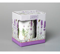 ASHDENE Set of 4 Mugs  I Love Lavender (Bone China)