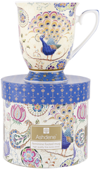 ASHDENE Mug Peacock Fantasy Blue