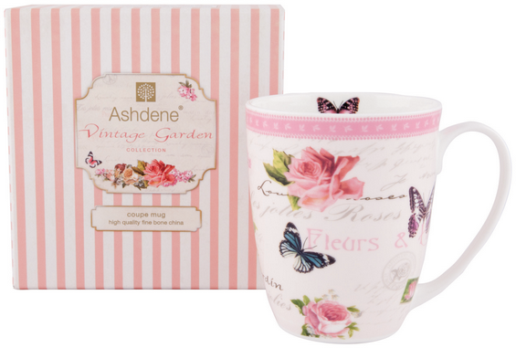 ASHDENE Coupe Mug Vintage Garden