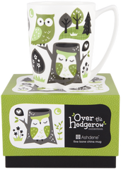 ASHDENE Mug Over the Hedgerow Owl (Bone China)