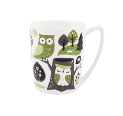 ASHDENE Mug Set of 4 Over the Hedgerow (Bone China)