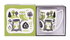 ASHDENE Mug Over the Hedgerow Owl (Bone China)
