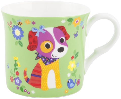 ASHDENE Mug Hippety Hop Doggy (Bone China)