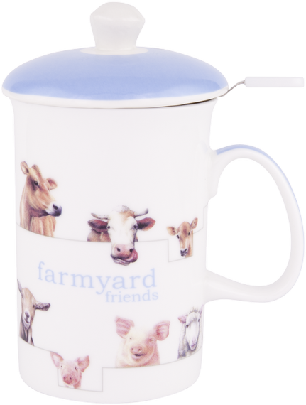 ASHDENE 3 PC Infuser Farmyard Friends