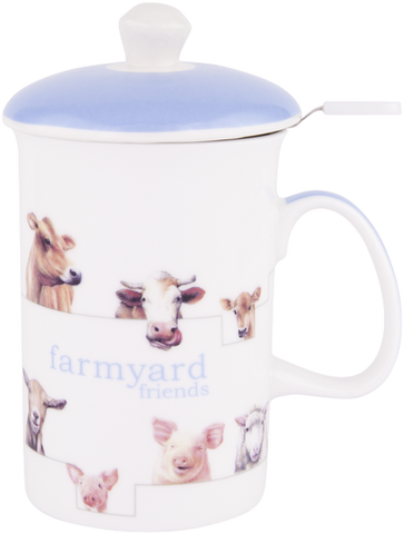 ASHDENE 3 PC Infuser Farmyard Friends