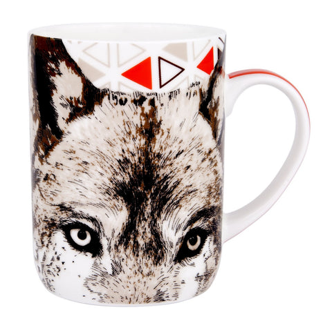 ASHDENE Mug  Wilderness Wolf  (Bone China)