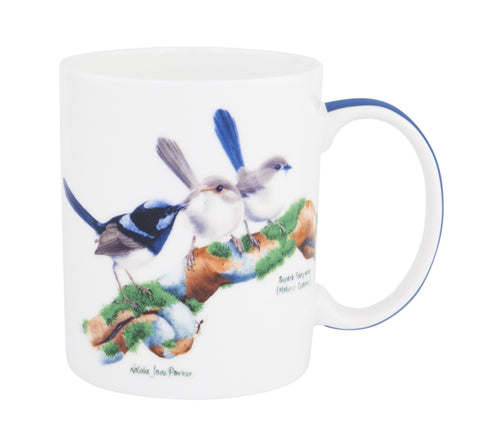 ASHDENE Mug  Birds of Australia Blue Wren