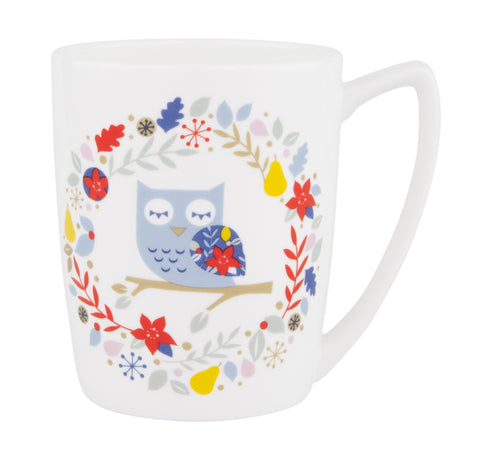 ASHDENE Mug Tis the Season Christmas Wreath