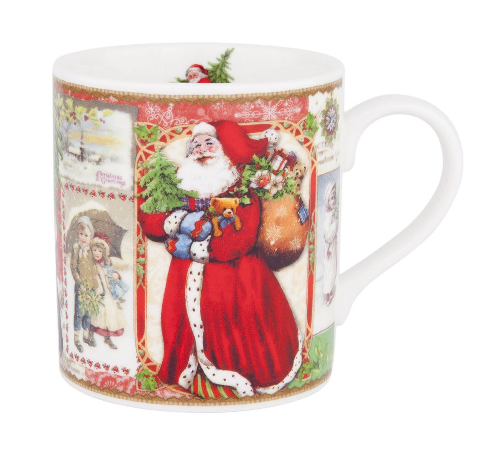 ASHDENE Mug Traditional Christmas Santa