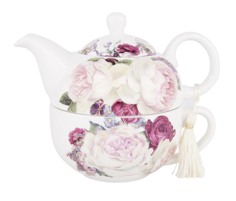ASHDENE Tea For One Vintage Roses