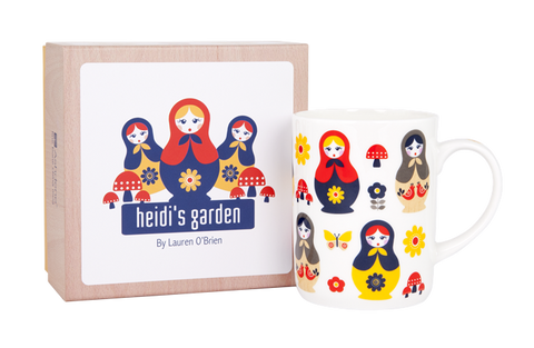 ASHDENE Mug Heidi's Garden Doll