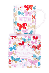 ASHDENE Mug Mum's The Word Butterflies