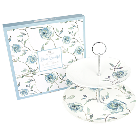 ASHDENE 2 Tier Cake Stand Bloom Beautiful