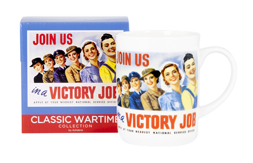 ASHDENE Mug  Classic Wartime Victory Girls