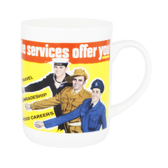 ASHDENE Mug  Classic Wartime Servicemen