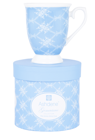 ASHDENE Mug Genevieve Diamond Blue