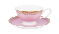 ASHDENE Teacup and Saucer Set Madame Butterfly Tea Party