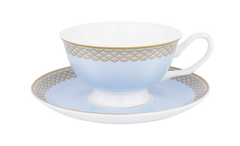 ASHDENE Teacup and Saucer Set Madame Butterfly Tea Party