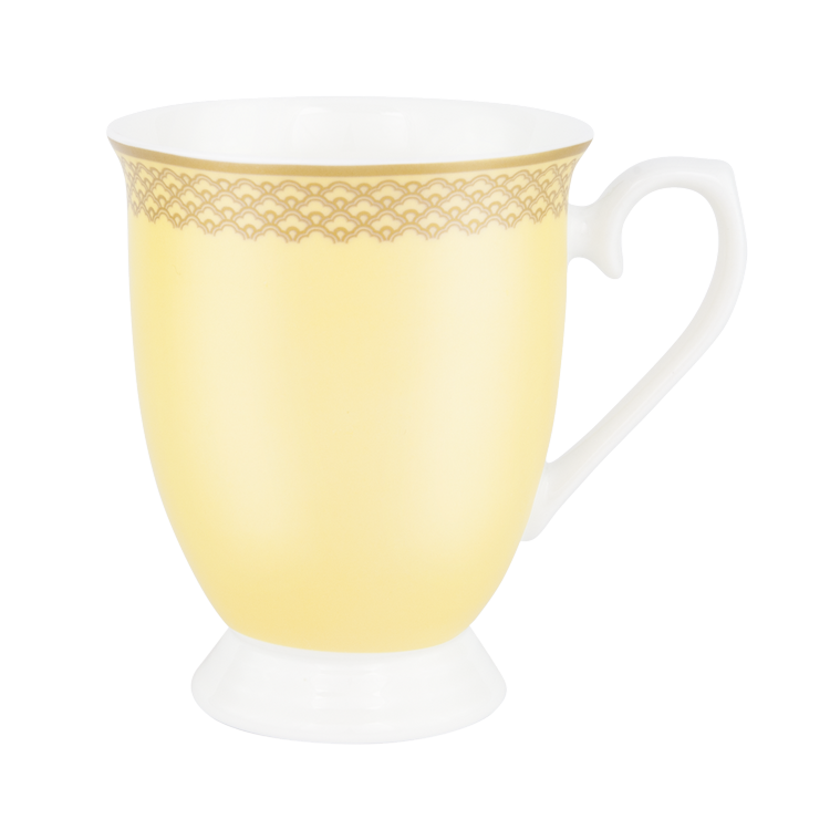 ASHDENE Mug Madame Butterfly Tea Party Buttercup