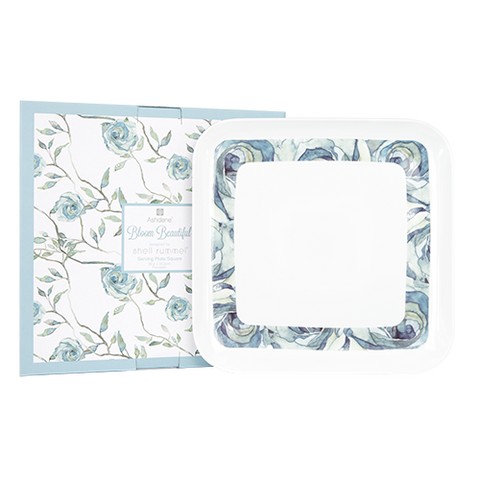 ASHDENE Serving Platter square  Bloom Beautiful