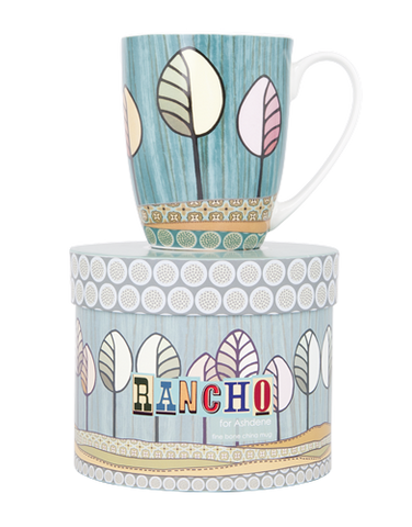 ASHDENE Coupe Mug Rancho Hilltop Trees