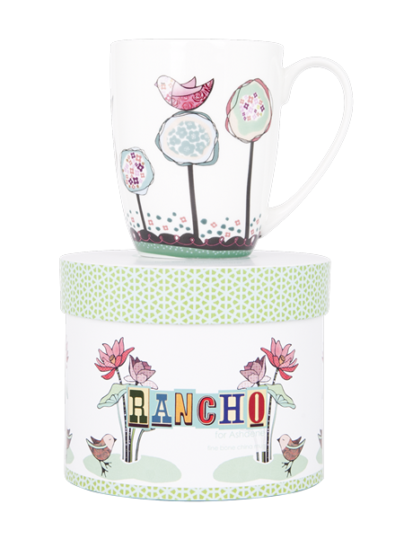 ASHDENE Coupe Mug Rancho Lollipop Birds