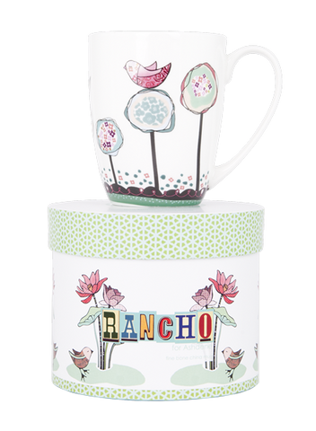 ASHDENE Coupe Mug Rancho Lollipop Birds